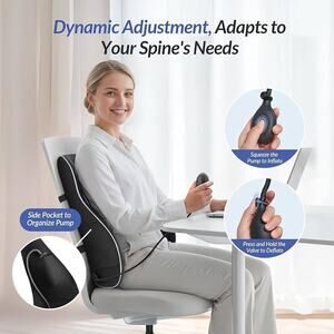 Zikee Adjustable Airbag Support Pillow New In Bag